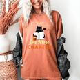 Just One More Chapter Fun Cat Coffee Reading Book Premium Tri-Blend Women's Comfort Colors T-Shirt Yam