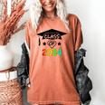K -12th Grade Hand Prints Space Graduation Class Of 2034 Women's Comfort Colors T-Shirt Yam