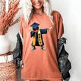 Kids HBCU Boys Grad Dabbing Graduation Women's Comfort Colors T-Shirt Yam