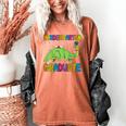 Kids Kindergarten Graduate Dinosaur Kindergarten Graduation Women's Comfort Colors T-Shirt Yam