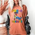 Kids Pre-K Graduate Dinosaur T-Rex Pre Kindergarten Graduation Women's Comfort Colors T-Shirt Yam