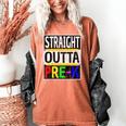 Kids Straight Outta Pre-K Graduation Women's Comfort Colors T-Shirt Yam