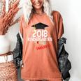Kindergarten 2018 NAILED IT Graduation Graduate Women's Comfort Colors T-Shirt Yam