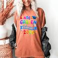 Kindergarten Graduate Kindergarten Class Of 2026 Graduation Women's Comfort Colors T-Shirt Yam