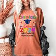 Kindergarten Graduation Class 2024 1st Grade Here I Come Women's Comfort Colors T-Shirt Yam