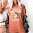 Kindergarten Graduation Shirts 2019 Shark Grad Toddler Women's Comfort Colors T-Shirt Yam