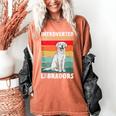 Labrador Retriever Introvert White Lab Women's Comfort Colors T-Shirt Yam