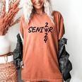 Lacrosse Senior 2024 Sticks And Ball Graduation Women's Comfort Colors T-Shirt Yam