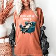 Lazy Raccoon Sarcastic Introvert Humor Japanese Animal Women's Comfort Colors T-Shirt Yam