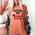 Level Up Middle School 5th Grade Graduation Women's Comfort Colors T-Shirt Yam