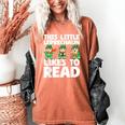 This Little Leprechaun Likes To Read St Patrick's Day Book Women's Comfort Colors T-Shirt Yam This Little Leprechaun Likes To Read St Patrick's Day Book Women's Comfort Colors T-Shirt Yam