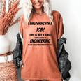 I Am Looking For A Job ENGINEERING Graduation Women's Comfort Colors T-Shirt Yam