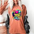 I Love The 70s Retro Cassette Roller Vinyl Nostalgia Vibes Women's Comfort Colors T-Shirt Yam I Love The 70s Retro Cassette Roller Vinyl Nostalgia Vibes Women's Comfort Colors T-Shirt Yam