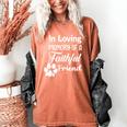 In Loving Memory Of a Faithful Friend Pet Loss Dog Cat Shirt Women's Comfort Colors T-Shirt Yam In Loving Memory Of a Faithful Friend Pet Loss Dog Cat Shirt Women's Comfort Colors T-Shirt Yam
