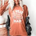Lung Cancer Awareness I Wear In Memory Of My Dad Women's Comfort Colors T-Shirt Yam Lung Cancer Awareness I Wear In Memory Of My Dad Women's Comfort Colors T-Shirt Yam