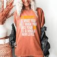 Master Degree When You Take Bs To New Level Graduation Premium Women's Comfort Colors T-Shirt Yam