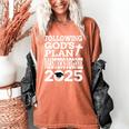 Masters Degree Graduation 2025 Christian MSW MPH MBA Women's Comfort Colors T-Shirt Yam