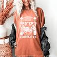 Master's Level Complete College Graduation Women's Comfort Colors T-Shirt Yam