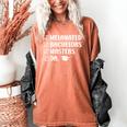 MELANATED BACHELORS MASTERS DR Doctor Graduation Women's Comfort Colors T-Shirt Yam