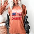 In Memory Of The Brave Man & Woman Memorial Day Women's Comfort Colors T-Shirt Yam