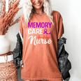 Memory Care Nurse Medical Assistant RN Student Women's Comfort Colors T-Shirt Yam Memory Care Nurse Medical Assistant RN Student Women's Comfort Colors T-Shirt Yam