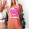 In My Memory Of My Daughter PANCREATIC CANCER AWARENESS Women's Comfort Colors T-Shirt Yam In My Memory Of My Daughter PANCREATIC CANCER AWARENESS Women's Comfort Colors T-Shirt Yam