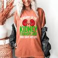 In Memory Of The Kidney Transplant Organ Recipient Women's Comfort Colors T-Shirt Yam In Memory Of The Kidney Transplant Organ Recipient Women's Comfort Colors T-Shirt Yam