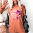 In Memory Of Mom I Know Heaven Beautiful Place Wings Angel Women's Comfort Colors T-Shirt Yam