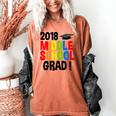 Middle School Graduation Class Of 2018 Shirt Women's Comfort Colors T-Shirt Yam