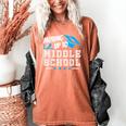 Moving Up To Middle School Graduation T-Shirt Women's Comfort Colors T-Shirt Yam