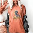 Night Owl Book Club Crescent Moon Late Night Reading Women's Comfort Colors T-Shirt Yam