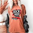 Nostalgia 1950s Sock Hop Dance Women's Comfort Colors T-Shirt Yam