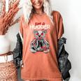 Not A Hugger Teddy Bear Antisocial Introvert Women's Comfort Colors T-Shirt Yam Not A Hugger Teddy Bear Antisocial Introvert Women's Comfort Colors T-Shirt Yam