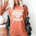 Nursing School Survivor Senior Nurse Graduation TShirt Women's Comfort Colors T-Shirt Yam