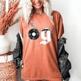 Old School Dad OG Hip Hop Head Vinyl Retro 80s90s Nostalgia Women's Comfort Colors T-Shirt Yam