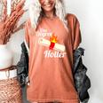 One Degree Hotter Graduation T Shirt For College Grads Women's Comfort Colors T-Shirt Yam