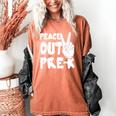 Peace Out Pre-K Great Class Of 2019 Graduation T-Shirt Women's Comfort Colors T-Shirt Yam
