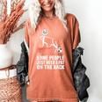 Some People Just Need A Pat On The Back Introvert Women's Comfort Colors T-Shirt Yam Some People Just Need A Pat On The Back Introvert Women's Comfort Colors T-Shirt Yam