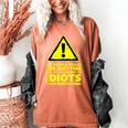 My People Skills Are Just Fine Sarcastic Introvert Women's Comfort Colors T-Shirt Yam