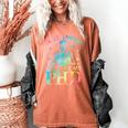 PhD Graduation Dead Inside But i Got My PhD Tie Dye Funny Women's Comfort Colors T-Shirt Yam