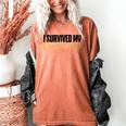 Phd Graduation Doctorate Degree Dissertation Masteral Grad Women's Comfort Colors T-Shirt Yam
