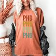 PHD Graduation Doctorate Women's Comfort Colors T-Shirt Yam