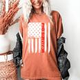 PhD Survivor Graduation American Flag Shirt Degree Tee Women Kids Men Women's Comfort Colors T-Shirt Yam