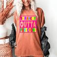 Pink STRAIGHT OUTTA Preschool PRE-K Graduation Women's Comfort Colors T-Shirt Yam
