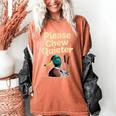 Please Chew Quieter Introvert Duck Lover Women's Comfort Colors T-Shirt Yam Please Chew Quieter Introvert Duck Lover Women's Comfort Colors T-Shirt Yam