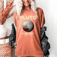 Pluto Never Forget 1930-2006 Planet Space Science Nostalgia Women's Comfort Colors T-Shirt Yam