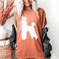 Poodle Graduation Dog Graduate Women's Comfort Colors T-Shirt Yam