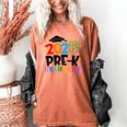 Pre-K Graduate 2025 Preschool Graduation Class Of 2025 Kids Women's Comfort Colors T-Shirt Yam