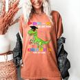 Pre k Graduation We Are Done Class 2023 Pre-k Dinosaur Boys Women's Comfort Colors T-Shirt Yam