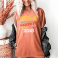 Pre-K Nailed It Class Of 2018 Graduation Women's Comfort Colors T-Shirt Yam